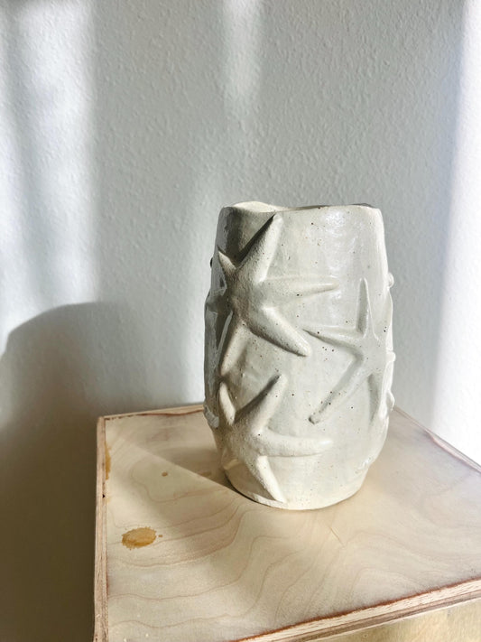 Modern Sunburst Handmade Vase