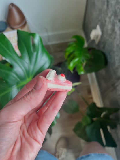 Handmade Ceramic Trinket- It's Cake!