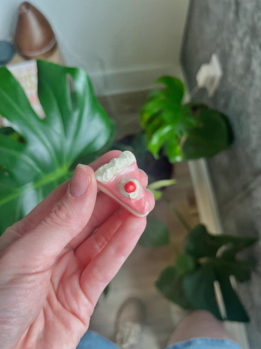 Handmade Ceramic Trinket- It's Cake!