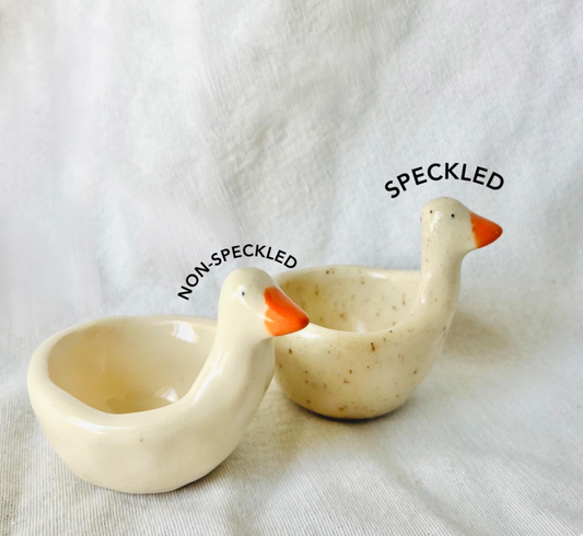 The ORIGINAL Handmade Silly Goose Ceramic Ring Dish