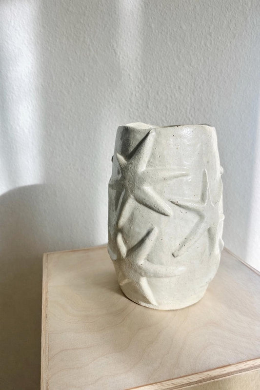 Modern Sunburst Handmade Vase