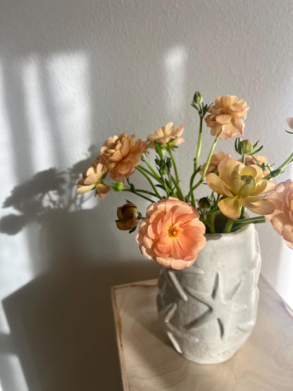 Modern Sunburst Handmade Vase