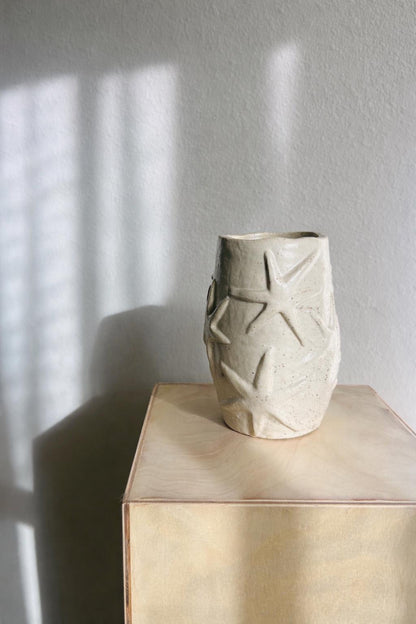 Modern Sunburst Handmade Vase